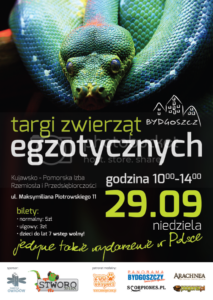 Pierwsze Targi Egzotyczne w Bydgoszczy